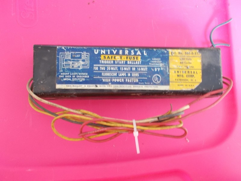 Universal Safe-T-Fuse Ballast 564-D-STP 120V *FREE SHIPPING*