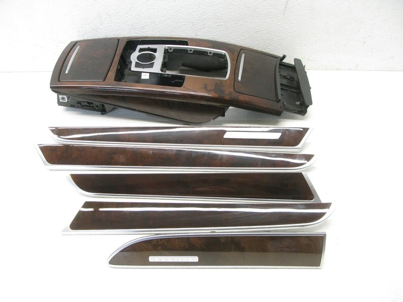 05-11 AUDI C6 A6 S6 SEDAN CENTER CONSOLE LEFT RIGHT INTERIOR DOOR TRIM OEM 09062
