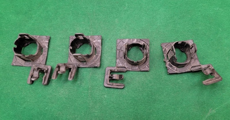 2009-2015 BMW F01 F04 750i 750Li Rear Bumper Parking Sensor Holder Brackets OEM