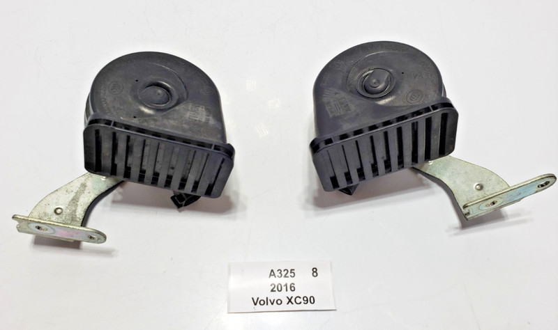 ✅ 16-25 OEM Volvo XC90 Left Right High Tone Horn Signal Alarm SET