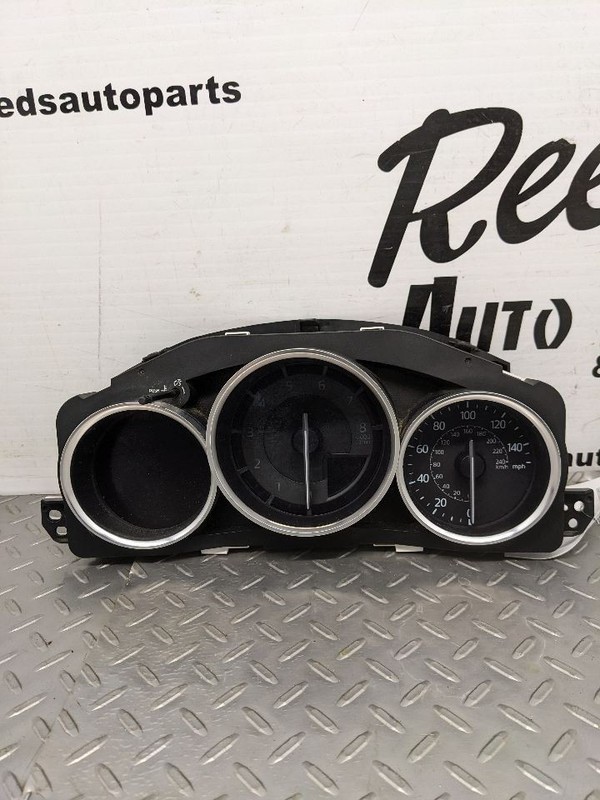 16-17 MAZDA MX-5 MIATA FRONT INSTRUMENT SPEEDOMETER CLUSTER GAUGE, OEM 1086241