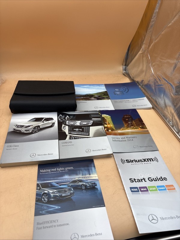2014 MERCEDES GLK CLASS OWNERS MANUAL Maintenance Warranty With Free Shipping