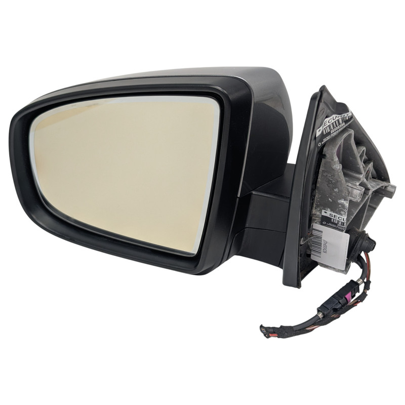2007-2013 BMW X5 E70 Driver Left Side View Door Mirror Gray Camera 7136887 OEM