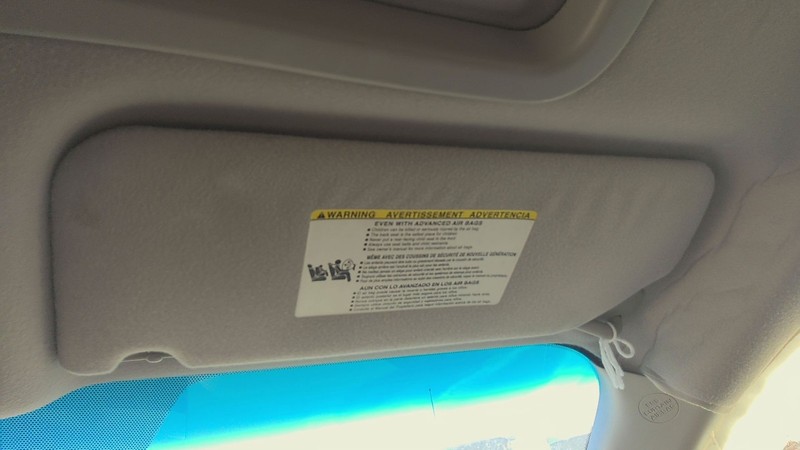 Sun Visor TOYOTA SIENNA Right 11 12 13 14