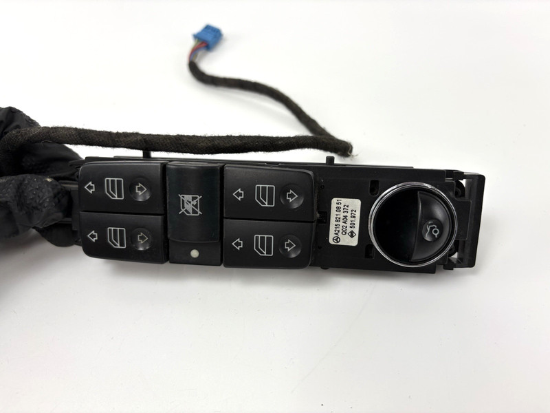 03-06 Mercedes W215 CL500 CL55 CL600 Driver Master Window Switch 2158210851 OEM