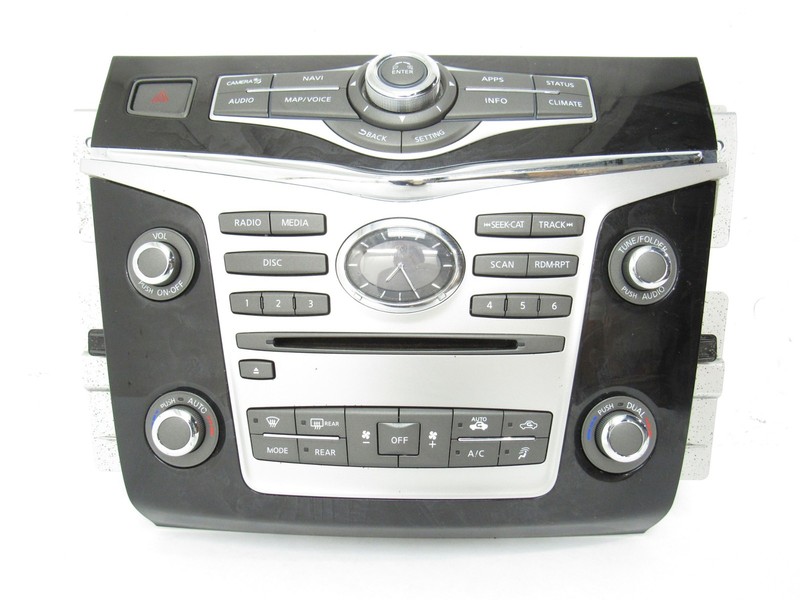 Infiniti QX80 2018 Climate Control Navi Radio Info Clock Cover Panel 17-20 |:A