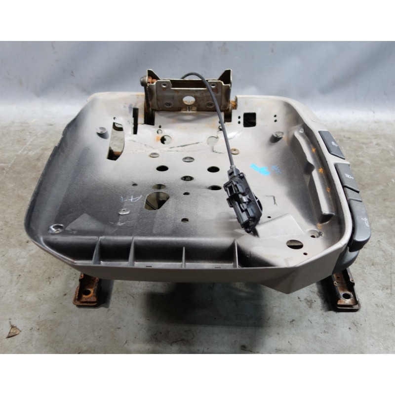95-99 BMW E36 318ti Compact Front Left Manual Seat Rail and Pan Sand Grey OEM