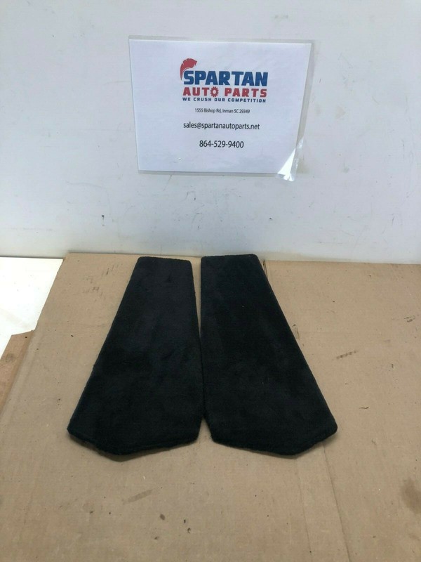 2009-2015 BMW 750Li F02 Left & Right Side Front Carpet Panel Cover Black