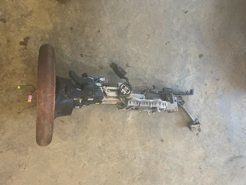 05-11 VOLKSWAGEN GOLF GTI JETTA EOS OEM STEERING COLUMN W WHEEL & SWITCHES