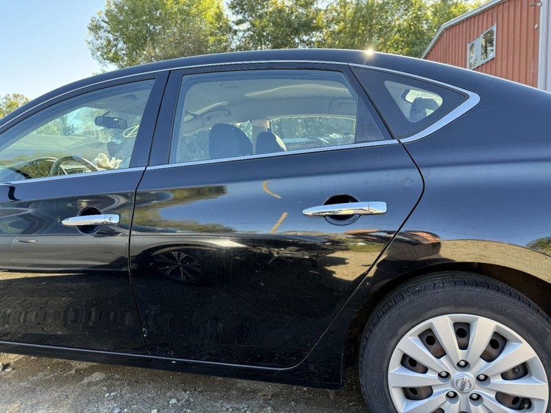 2013-2019 Nissan Sentra Left Driver Side Rear Door Black