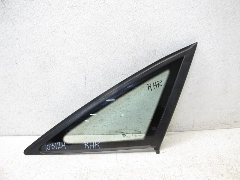 12-15 AUDI C7 A6 S6 SEDAN QUARTER GLASS WINDOW PASSENGER RIGHT REAR OEM 103124