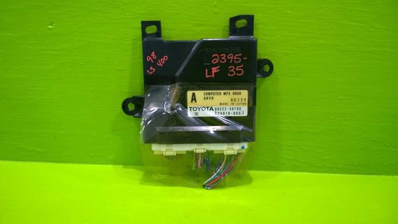 97 98 LEXUS LS400 4.0L AT LEFT FRONT MULTIPLEX MODULE OEM 2395-35