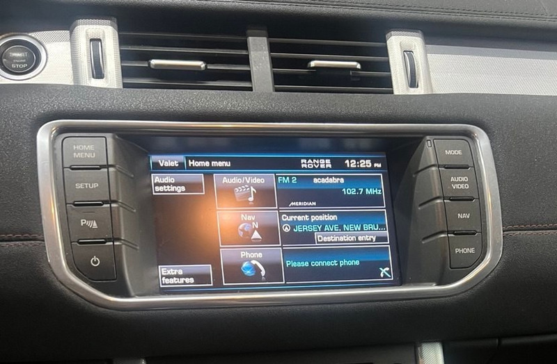 2012 RANGE ROVER EVOQUE L538 DASH NAVIGATION INFORMATION SCREEN DISPLAY