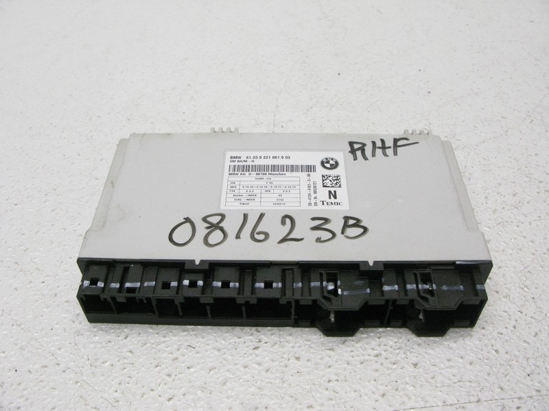 07-13 BMW 328i 335i M3 E92 COUPE SEAT CONTROL MODULE FRONT RIGHT OR LEFT OEM 08R