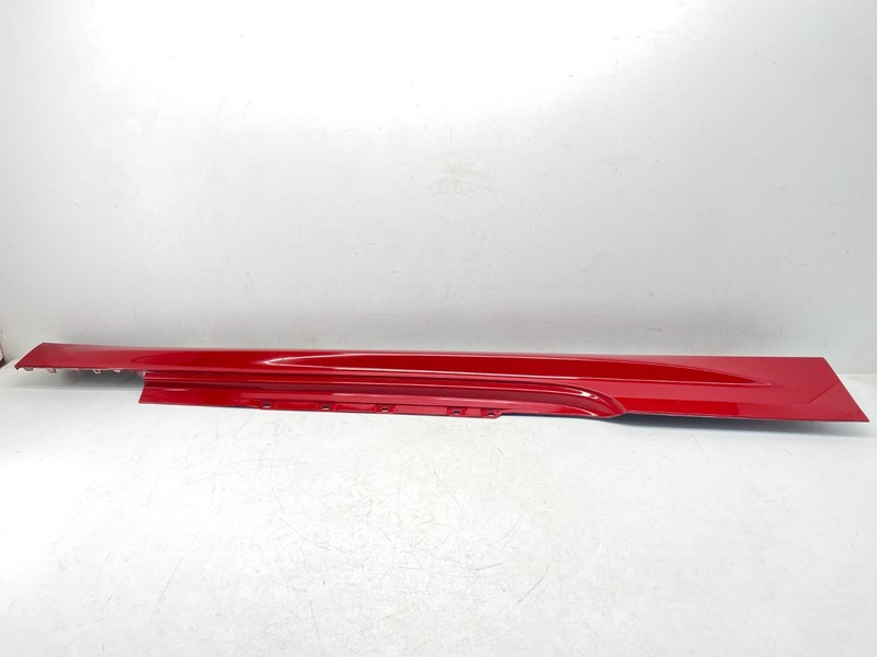 12-18 BMW F12 F13 640 650 M Sport Right Passenger Skirt Rocker Panel Red 405 OEM