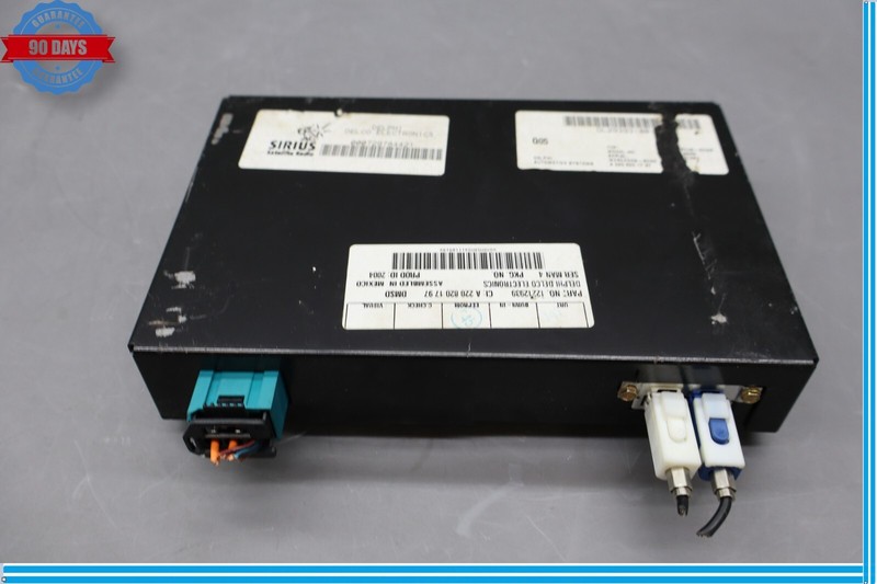 03-08 Mercedes R230 SL500 CL500 Sirius Satellite Radio Receiver 2208201797 Oem