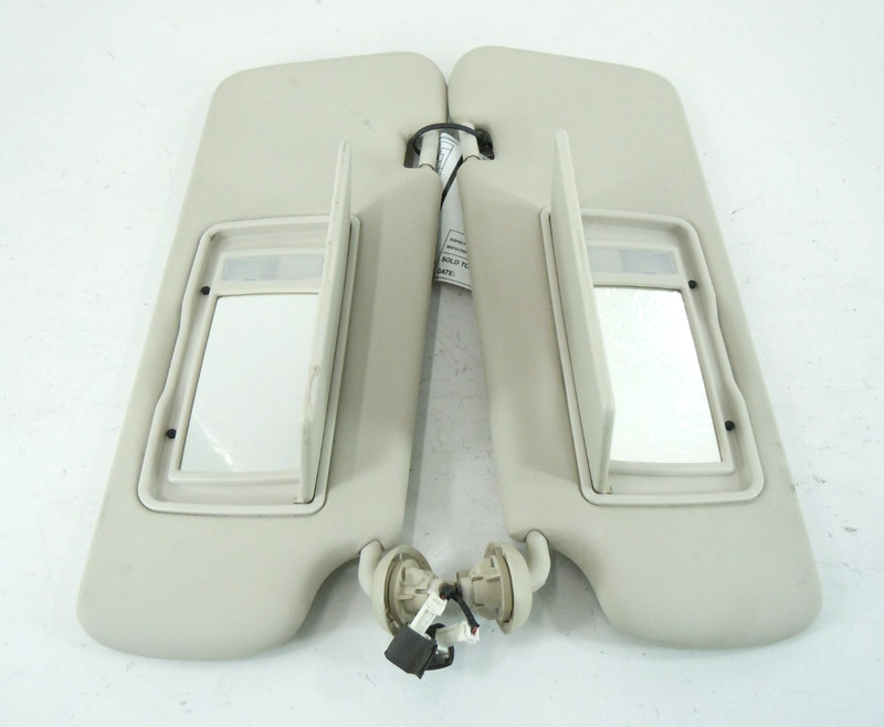 2012-2014 Honda CR-V Sun Shade Visor Pair Left Right Illumination OEM