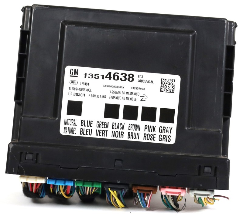 2017 Camaro SS ZL1 Automatic BCM Body Control Module USED OEM GM 13514638