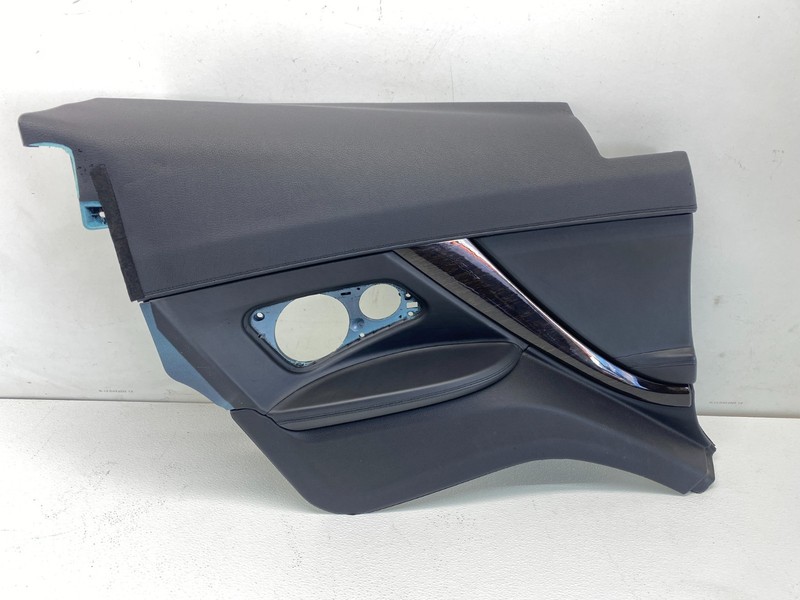 12-19 BMW F12 F13 640 650 Rear Left Driver Door Panel Trim Leather Black OEM✅