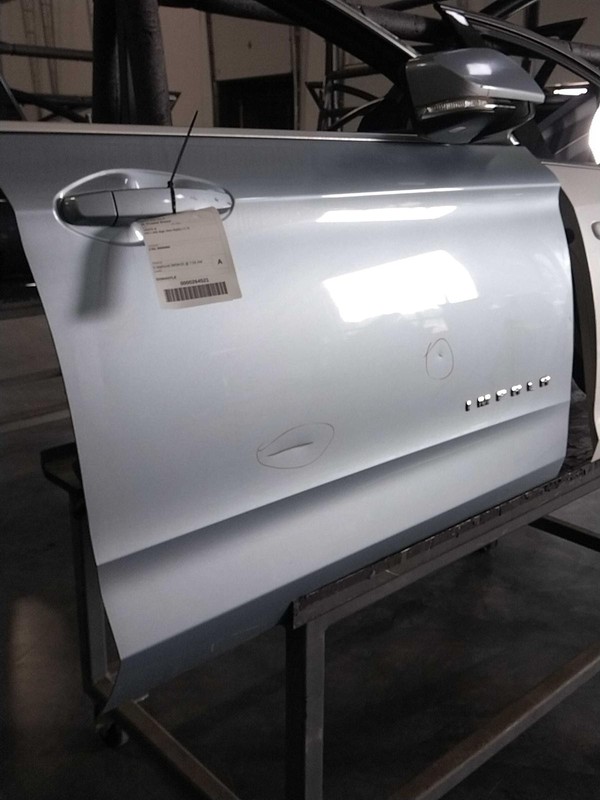 2014 Chevrolet Impala Right Front Door Blue Used OEM 697040 Small Dent