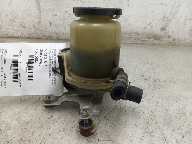 13 TOYOTA SEQUOIA POWER STEERING FLUID RESERVOIR