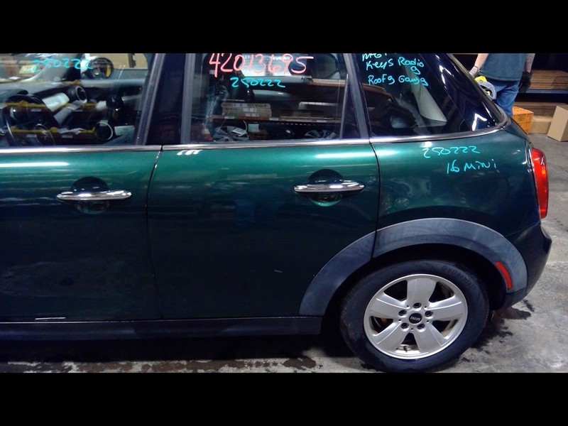 Driver Left Rear Side Door 4 Door Fits 15-20 MINI COOPER 1611411