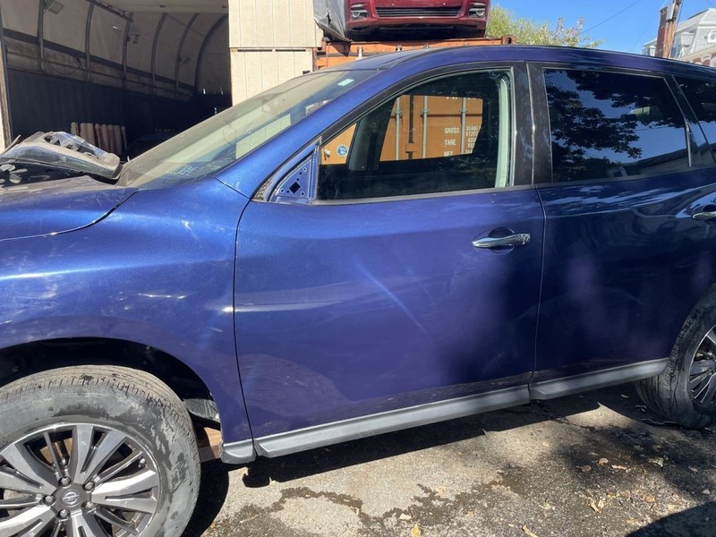 2016-2020 Nissan Pathfinder Left Driver Side Front Door Blue