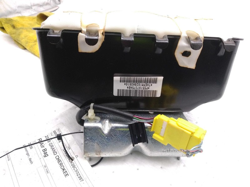 2009 Jeep Grand Cherokee Instrument Panel Air Bag Blue OEM 55197375AA 88K Miles
