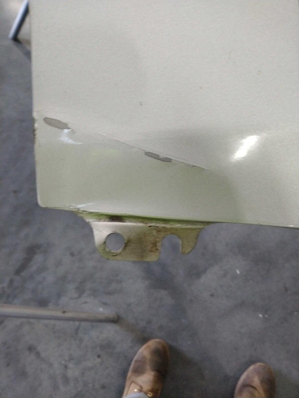 2020 Nissan Sentra Left Fender Silver 690425 Used Paint Chip 65K Miles
