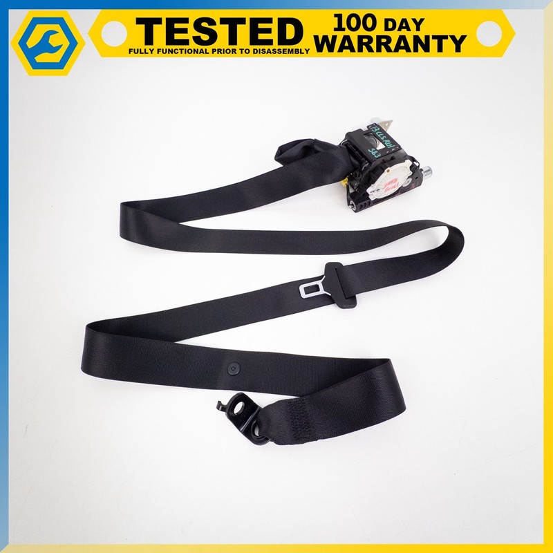 12-18 MERCEDES-BENZ CLS550 E550 CLS63 AMG REAR LEFT SIDE SEAT BELT BLACK OEM