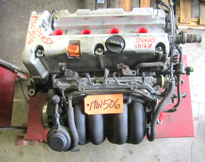 ENGINE MOTOR 2.0L VIN 8 6 fits WITH AUTOMATIC TRANSMISSION CAR 02-06 ACURA RSX