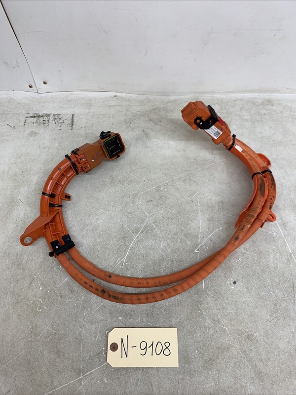 21-24 TESLA MS HV HIGH VOLTAGE CABLE WIRE WIRING HARNESS 1588323-20-B 9108 B71