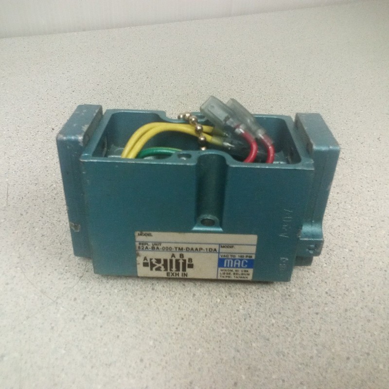 Mac 82A-BA-000-TM-DAAP-1DA Solenoid Valve