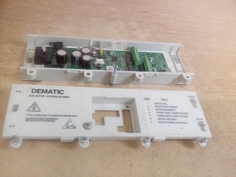 Dematic K0407-45AAA Dual Motor Controller "MISSING COVER"