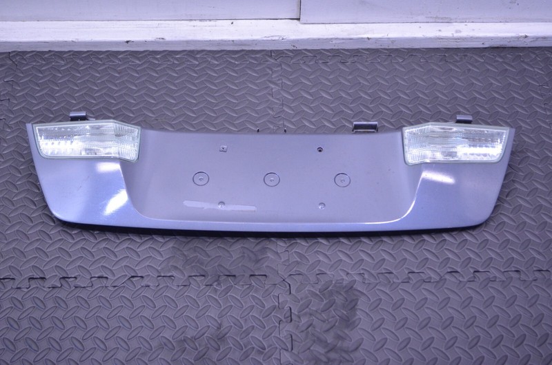 2003-2009 LEXUS GX470 REAR TRUNK LID LICENSE PLATE TRIM PANEL MOLDING GRAY OEM