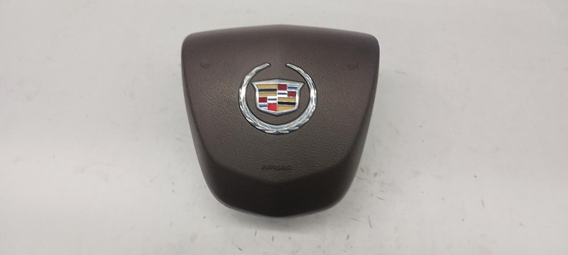 14 CADILLAC ATS Left driver steering wheel Air Bag brown OEM