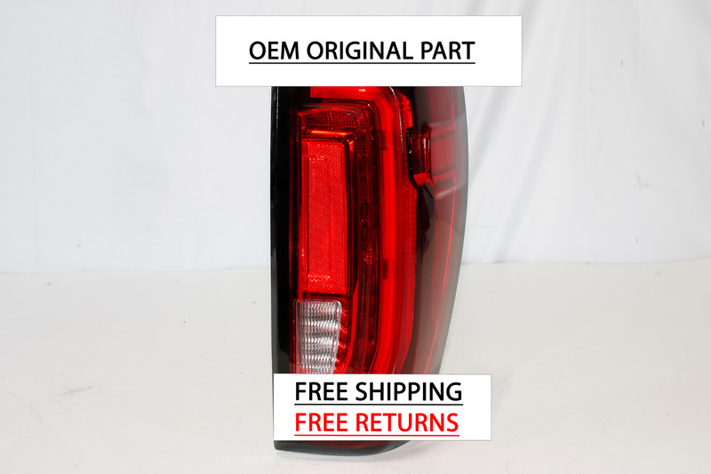 2019-2022 GMC SIERRA 1500 FULL LED RIGHT TAIL LIGHT OEM INSURANCE QUALITY