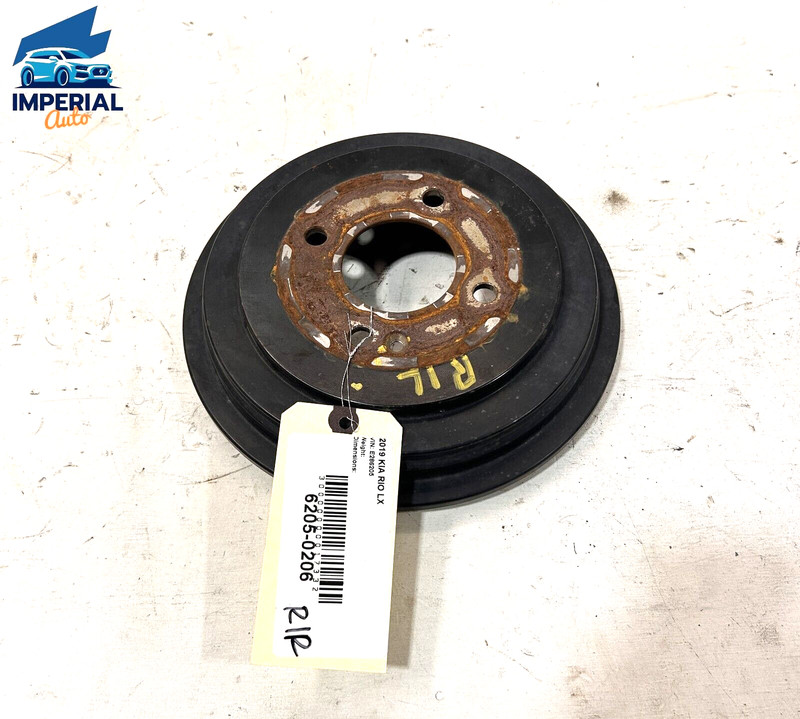 18-23 KIA RIO REAR RIGHT OR LEFT SIDE BRAKE DRUM OEM - 33K MILES -