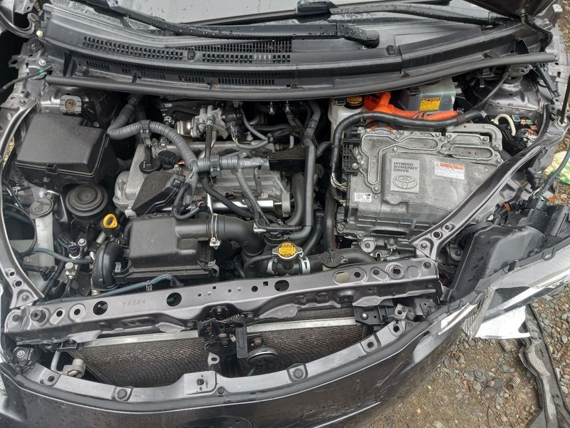 12-19 TOYOTA PRIUS C 1.5L ENGINE ASSEMBLY LONG BLOCK 1NZFXE VIN B3