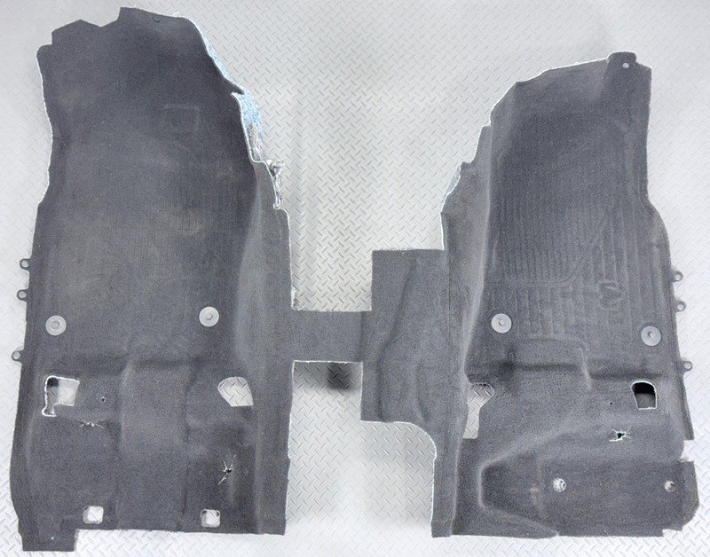 ✅ 2019-26 RAM 1500 5th CREW CAB OEM INTERIOR FRONT FLOOR CARPET COVER Black 63K