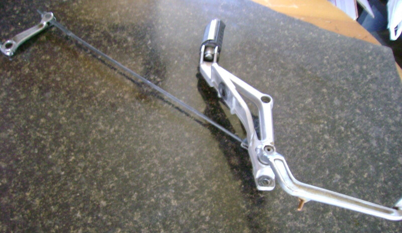 Honda Nighthawk CB650SC CB 650 SC CB650 H8 Right Side Foot Peg Brake Lever 1984