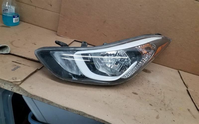 Driver Left Headlight Sedan Reflector Fits 14-16 ELANTRA 217913