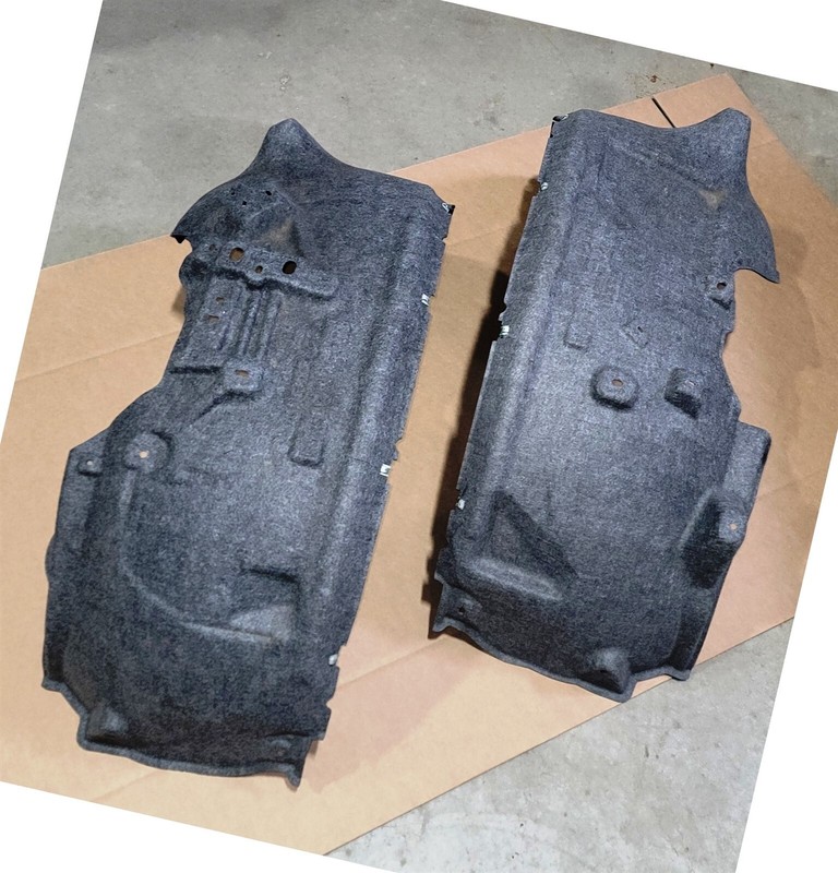 20-22 Ford Super Duty Fender Splash Shields Pair LC3Z16102E