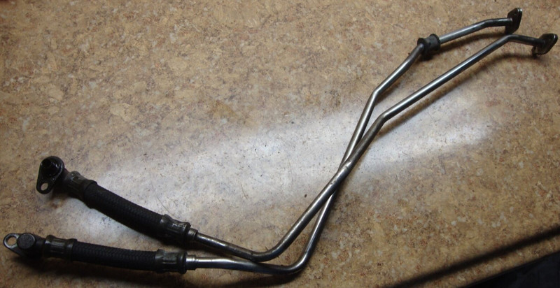 1998 Honda VTR 1000 VTR1000F VTR1000 Engine Oil Cooler Line Hose Superhawk D1
