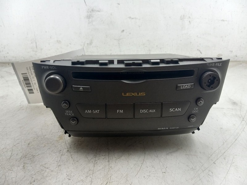 06-08 LEXUS IS350 3.5L RADIO / STEREO RECEIVER UNIT