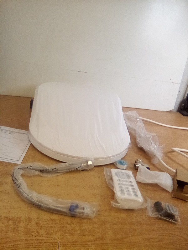 Jevinni Bidet Toilet Seat With Wireless Remote And Side Panel A10001028