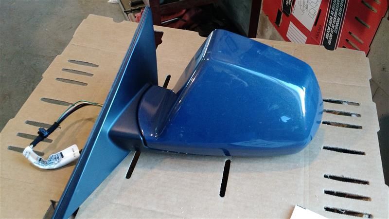 08-14 CTS Driver Side View Mirror Power VIN D 4th Digit V-series 1224896