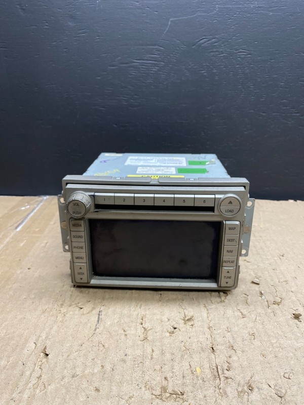2008 Lincoln Navigator Radio Stereo CD Disc Player Screen GPS Navi ab5654DG