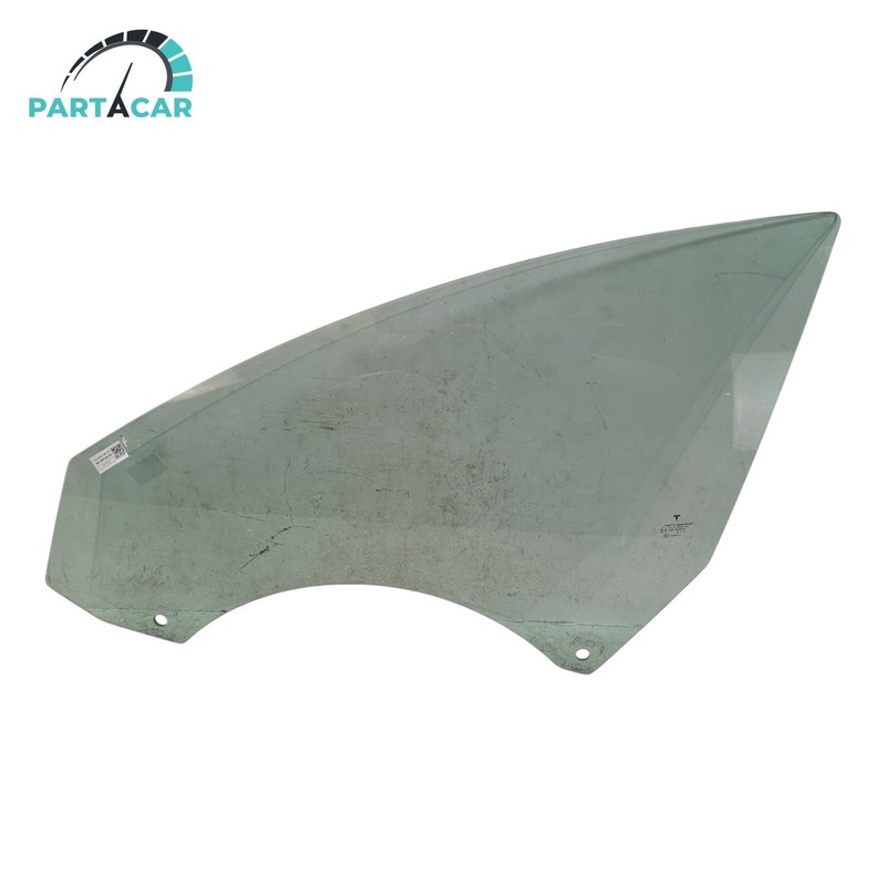 2017 2018 2019 2020 Tesla Model 3 Front Left Driver Window Glass OEM SCRATCHED
