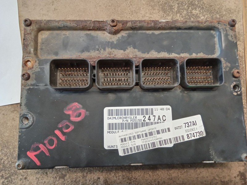 Engine ECM Electronic Control Module 3.8L Fits 08-09 CARAVAN 101112